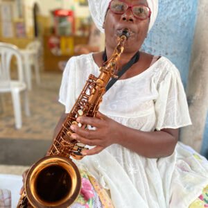 Barbara Copque, Sueli de Jesus da Silva (baiana do sax e da Filarmônica Minerva Cachoeirana), 2024